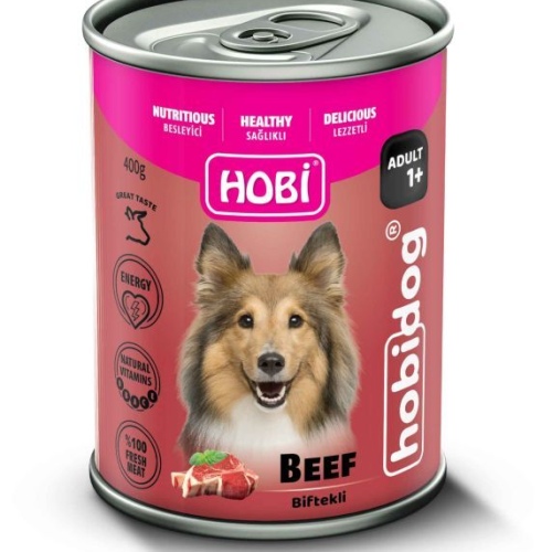 Hobidog Biftekli Köpek Konserve 400 g